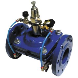 Electric pressure sustaining valve